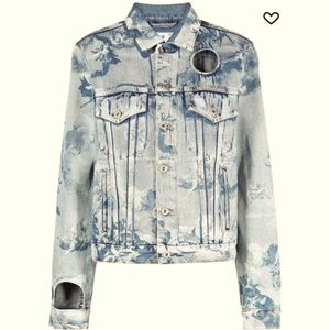 Off White Sky Meteor Denim Jacket